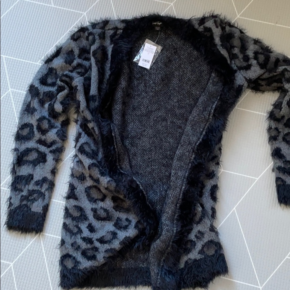 Longline cardi
